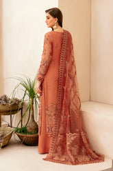 HB-402 | 3Pc Unstitched Suit Wedding Collection Luxury By Ramsha